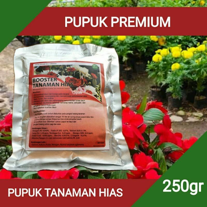 PUPUK BOOSTER TANAMAN HIAS // PUPUK ORGANIK