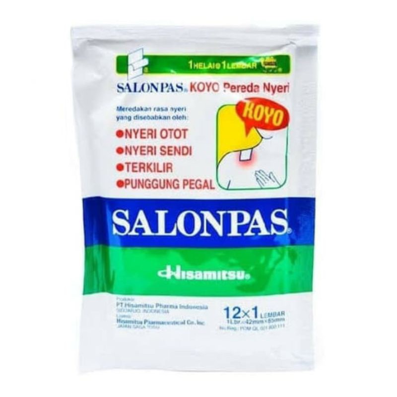 Salonpas Koyo 12 x 1 Lembar