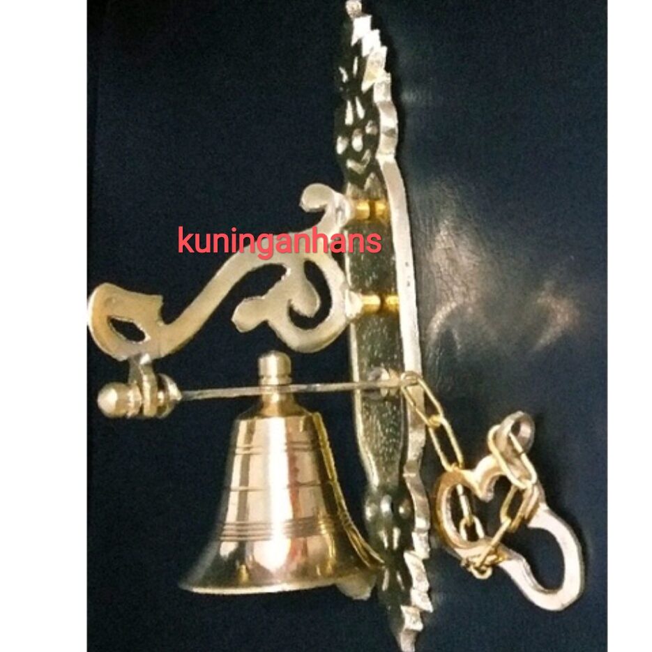 BEL LONCENG PINTU LONCENG KUNINGAN ANTIK