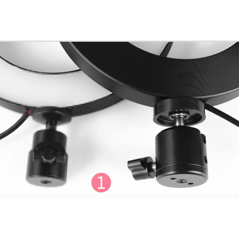 TaffSTUDIO Ring Light LED Kamera 8W 6 Inch with Mini Tripod - RL-19