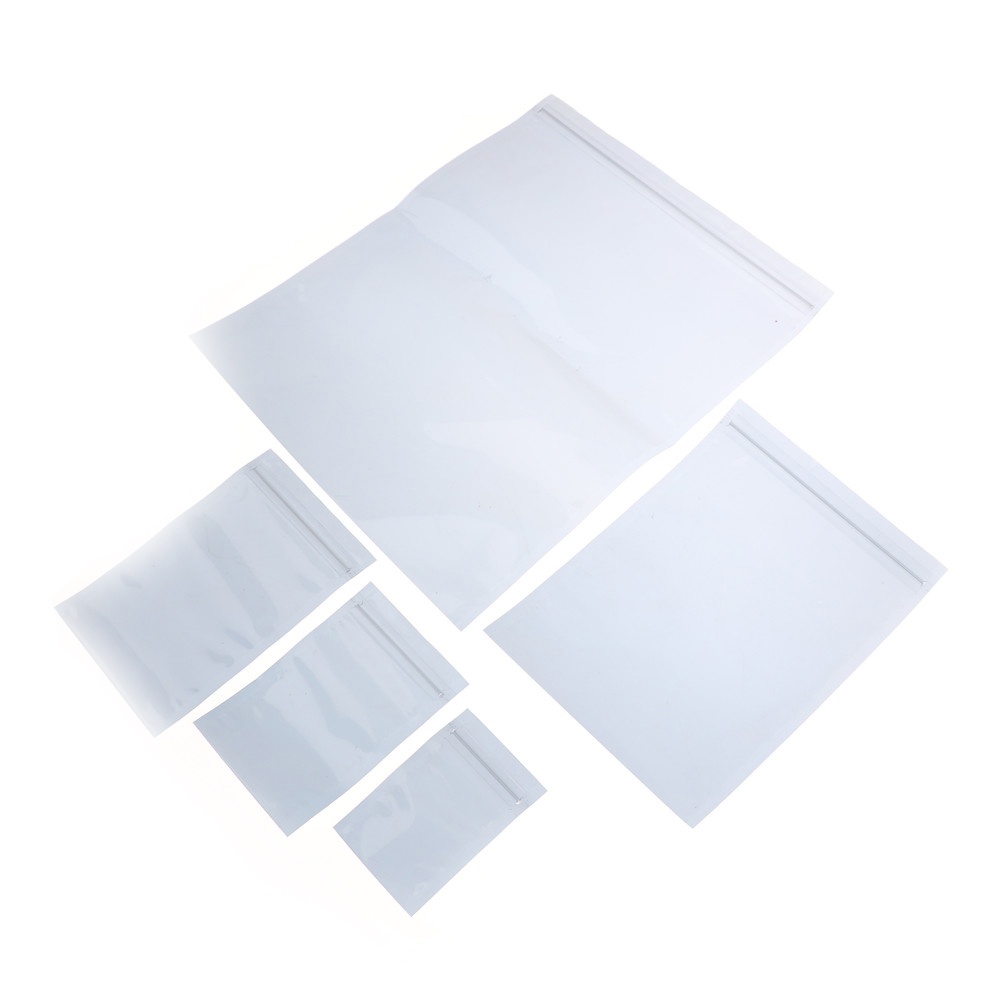 {LUCKID}10Pcs ESD Anti-Static Shielding Bag Translucent Zip Lock Resealable Bags