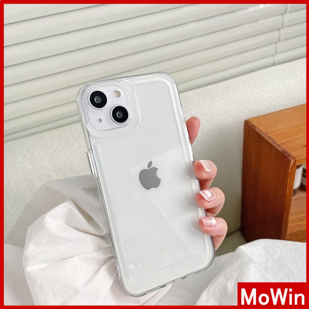 iPhone Case Silicone Soft Case Space Clear Case HD Thicken Plating Button Shockproof Camera Full Coverage Protection For iPhone 13 Pro Max iPhone 12 Pro Max iPhone 11 iPhone7 Plus