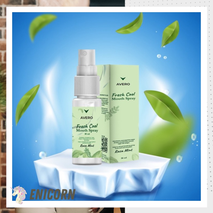 [BESTDEAL] AVERO FRESH COOL MOUTH SPRAY - BPOM PENGHARUM MULUT  PENYEGAR MULUT