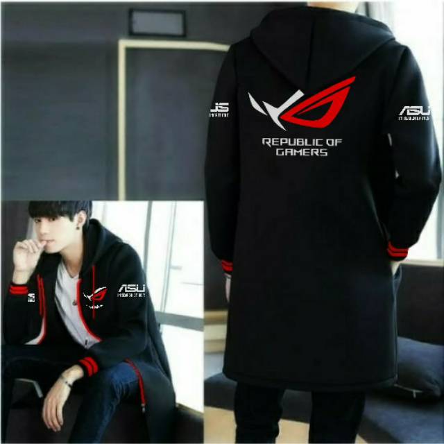 Jaket mobile legends Republik of gamers versi jubah