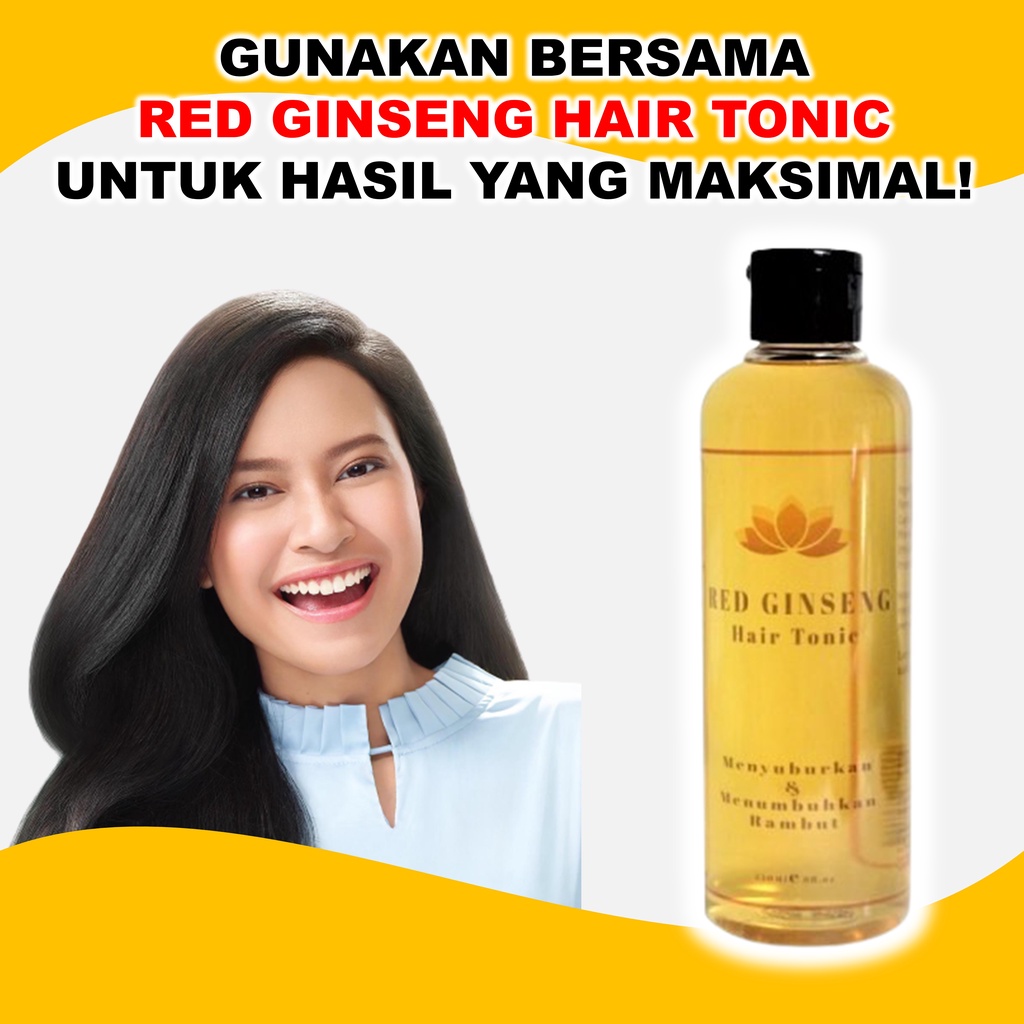 Shampo Anti Rontok Red Ginseng Paling Ampuh BPOM 250 ml B4P