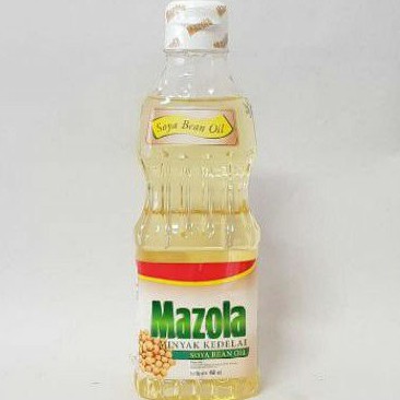

MAZOLA minyak kedelai SOYA BEAN OIL 450ml..
