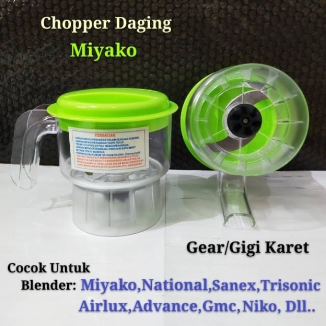 Choper Blender Daging Model Miyako - Coper Penggiling - Chopper Copper