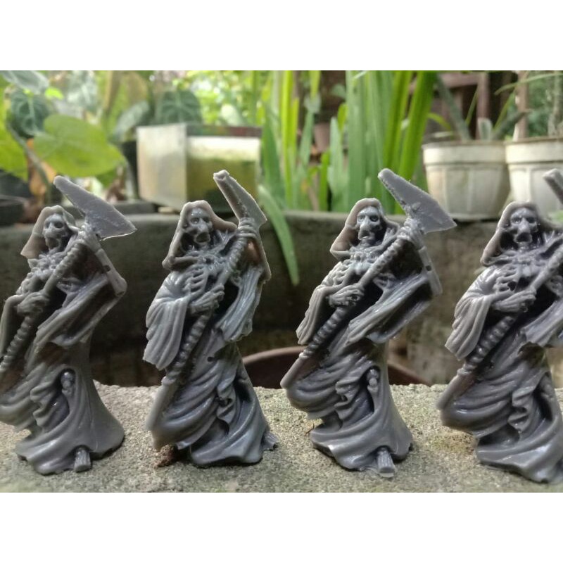 miniatur malaikat maut mini, hiasan aquarium