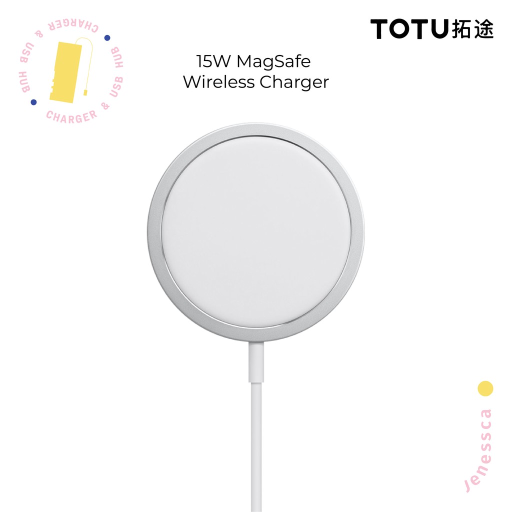 TOTU Wireless Magnetic Charger 15W Wireless Charger Magsafe for iP 12/13 Series