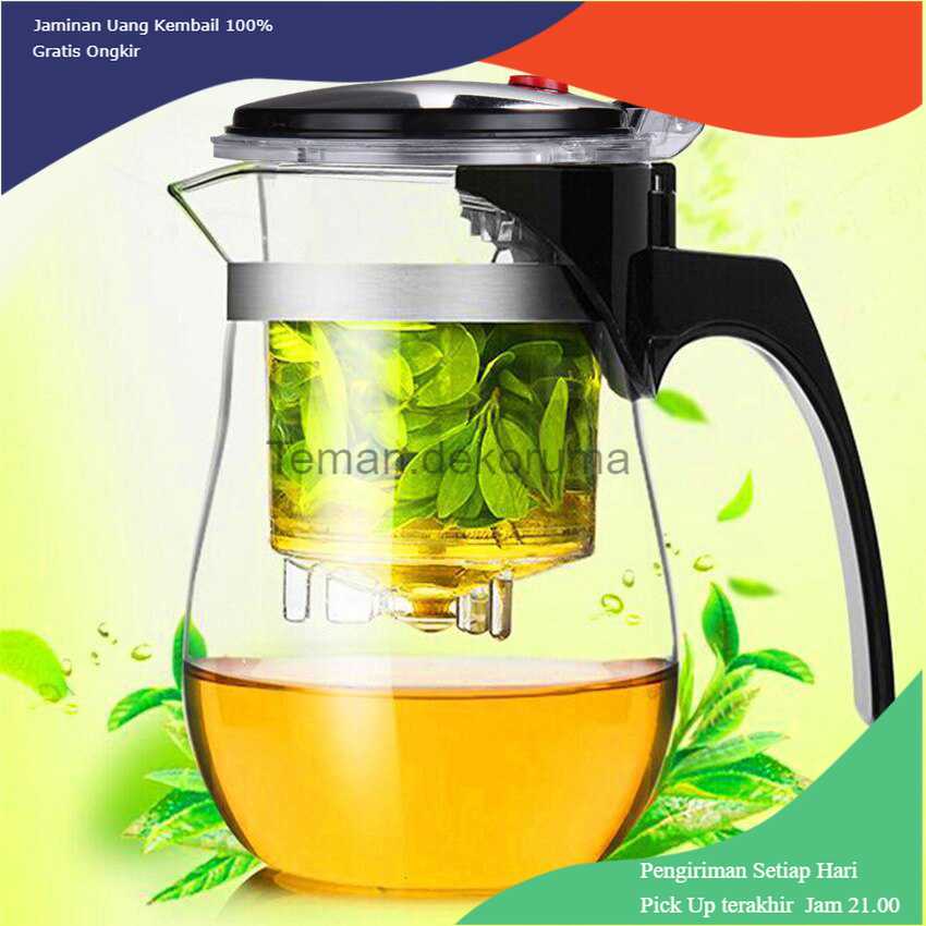 TD-AI One Two Cups Teko Pitcher Teh Chinese Teapot Maker 500ml - TP-757