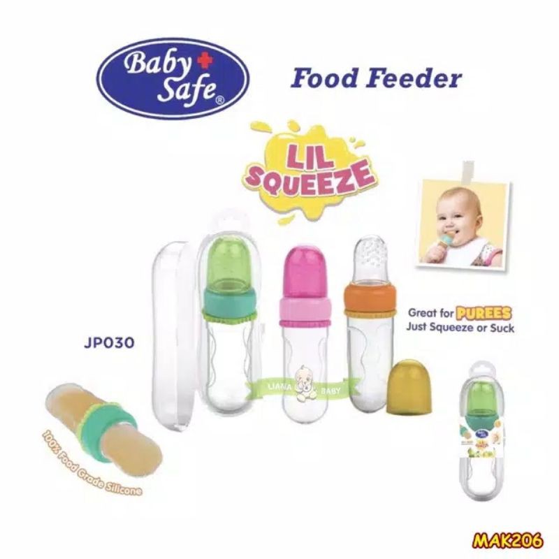 Baby Safe Food Feeded Lil Squeeze