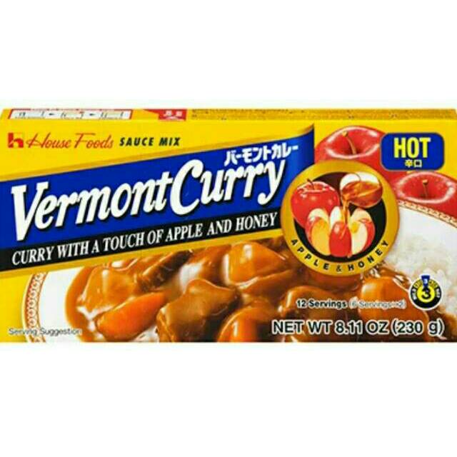 

Bumbu kari jepang vermont curry with apple and honey