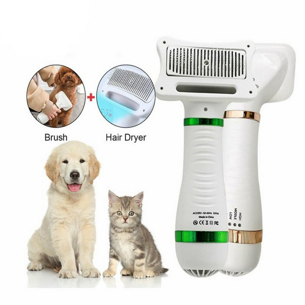 HAIR DRYER - Pet Grooming Dryer 2in1 Sisir Pengering Bulu Hewan Kucing Anjing Kelinci