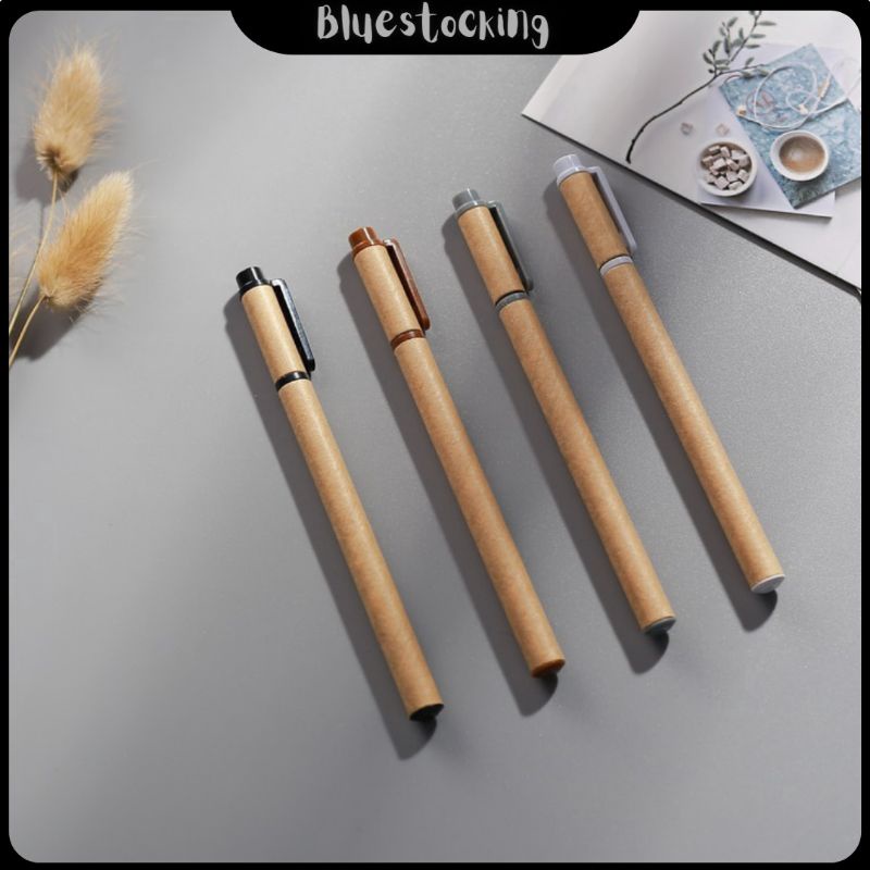 

Pulpen Gel Unik Paper Craft 0,5 mm Tinta HITAM Alat Tulis Sekolah
