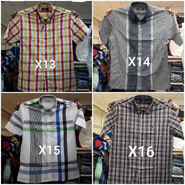 Kemeja mauro milandri size XL - Hem branded merk Mauro Milandri original size XL