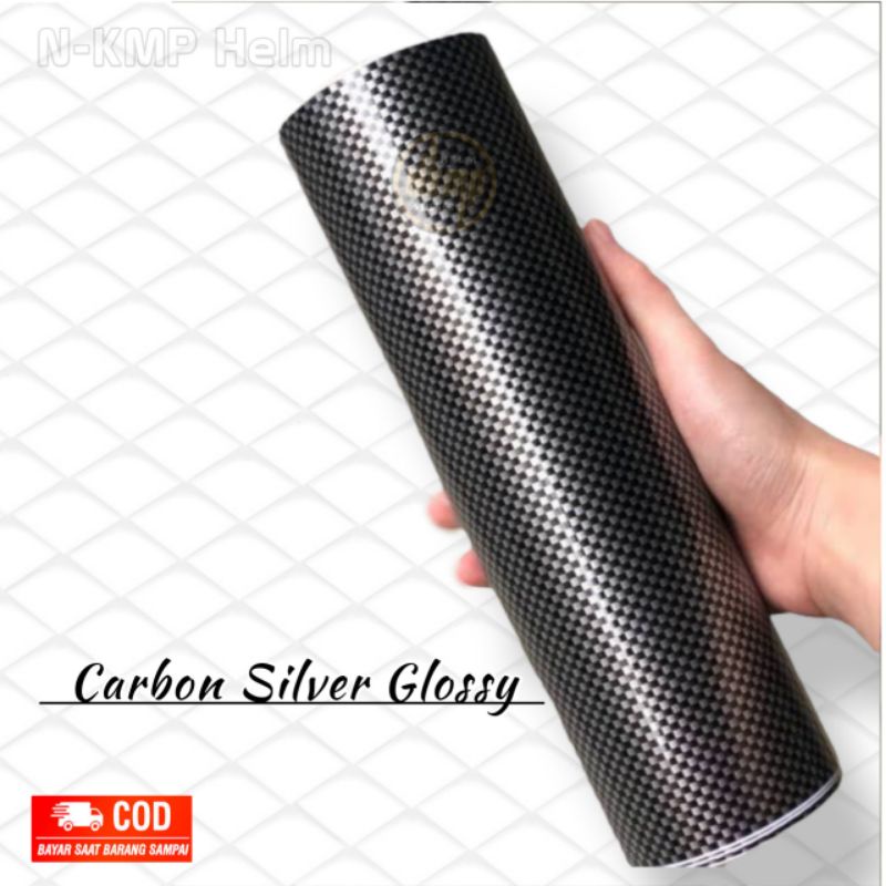 Skotlet Carbon Silver Glossy