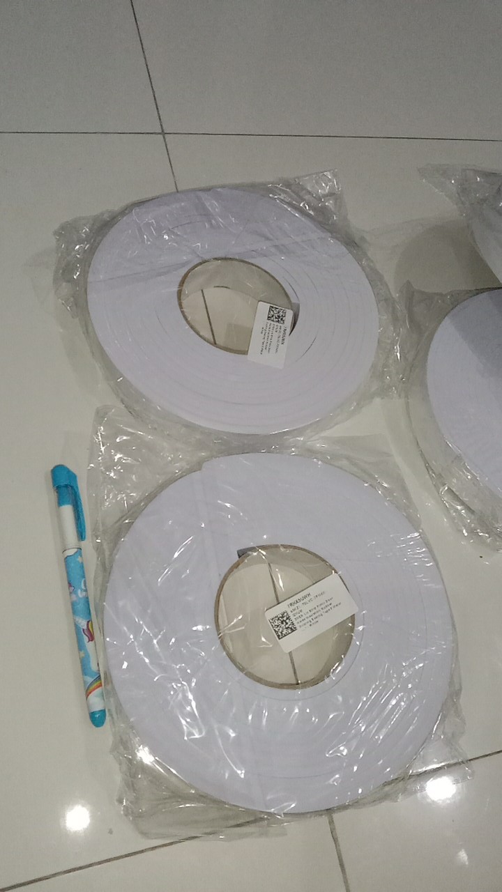 [best Quality] Lis Strip Pintu Noise Insulation Rubber Dusting Sealing Tape 5 Meter