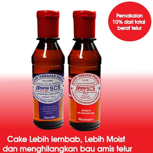 

SPONTAN SCS CAKE SOFTENER VANILLA WYSMAN 60ml