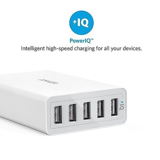Anker PowerPort 5 Lite 25W A2134 - White | Shopee Indonesia