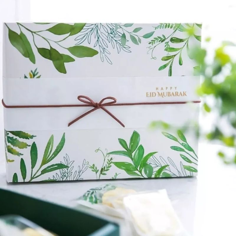 

Pandan Softbox / Kotak Kue Lebaran / Hampers Ramadhan Cookies Kurma / Packaging Box Idul Fitri 2023