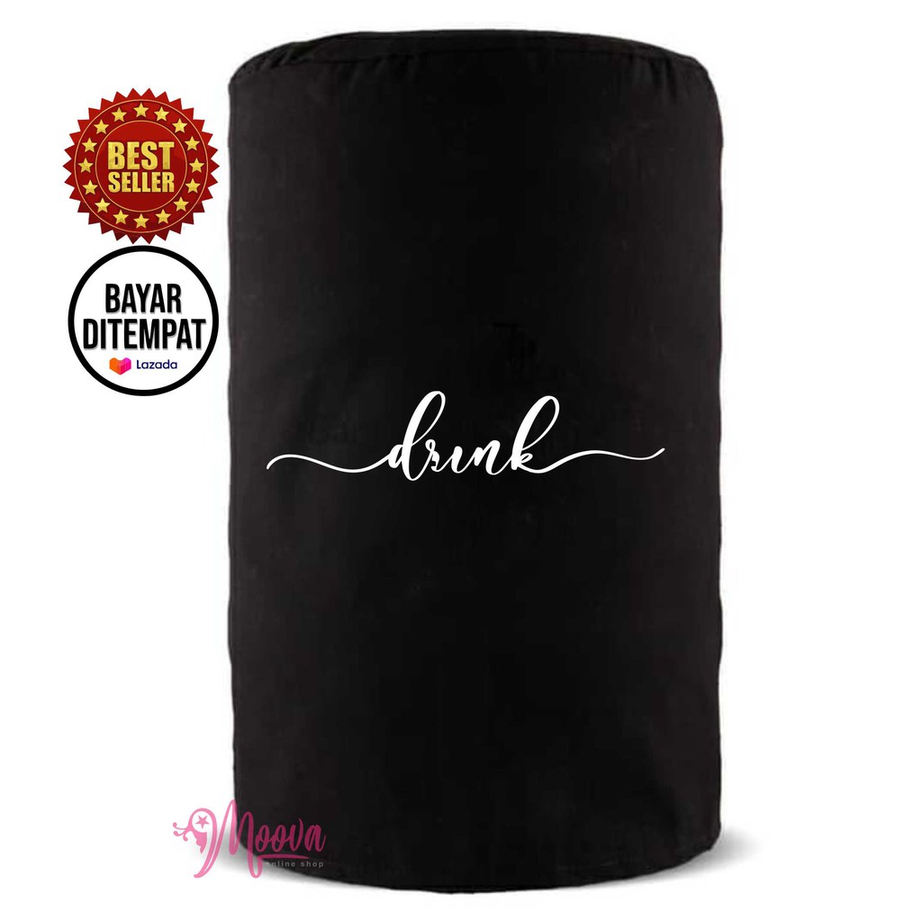 Cover Galon/Sarung Galon/Tutup Galon Motif Drink  Sablon Keren