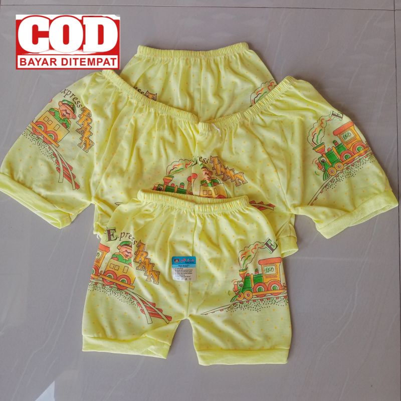 celana bayi PENDEK sablon 12pcs