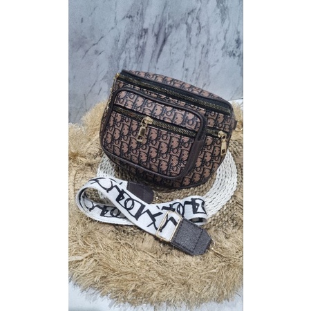 Tas Selempang Waistbag Tas Pinggang Kantong Depan