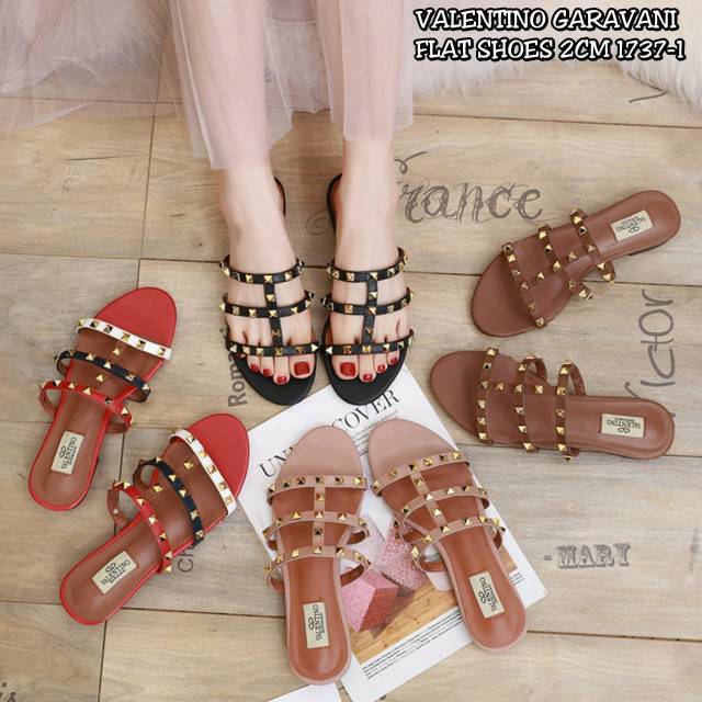 VALENTINO GARAVANI FLAT SHOES 1737-1