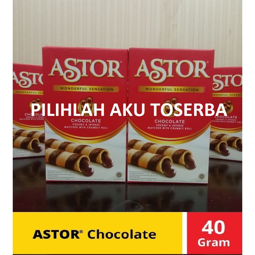 ASTOR Coklat 40 gr / ASTOR Waferstick Coklat 40 gr - (HARGA PER PCS)