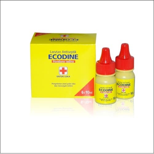 Ecodine 10 ml pak isi 6 btl OJ