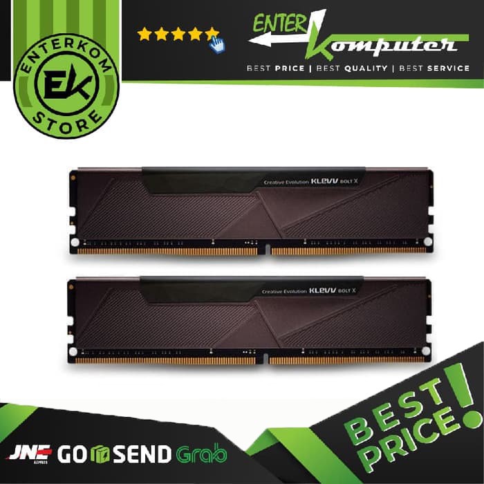 KLEVV DDR4 BOLT X Series PC28800 3600MHz Dual Channel 16GB (2X8GB)