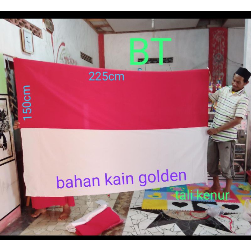 Bendera jumbo uk 150x225cm golden