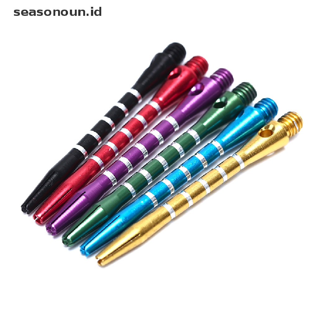 10 Pcs Dart Shafts Harrows Bahan Aluminum Ukuran 53mm