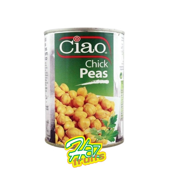 

Ciao Chick Peas / Kacang Arab / Garbanzo Beans Kaleng - 400 gr