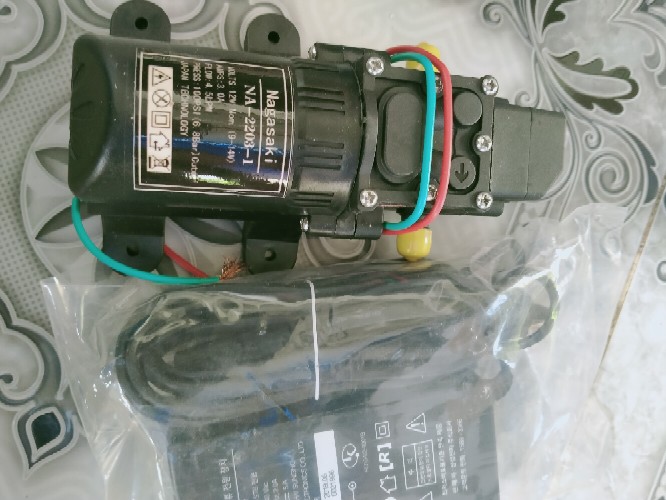Dinamo Pompa Air Dc 12v 3a Nagasaki Plus Adaptor 12v
