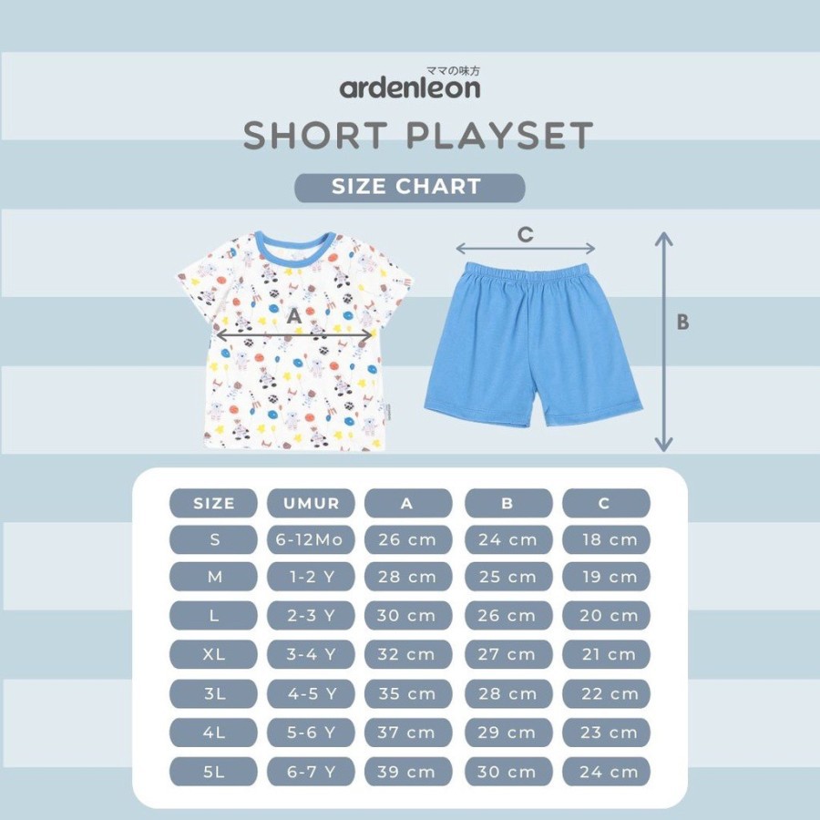 Makassar ! Unisex Short Playset ARDENLEON  ( Astronot, Owl, Star )