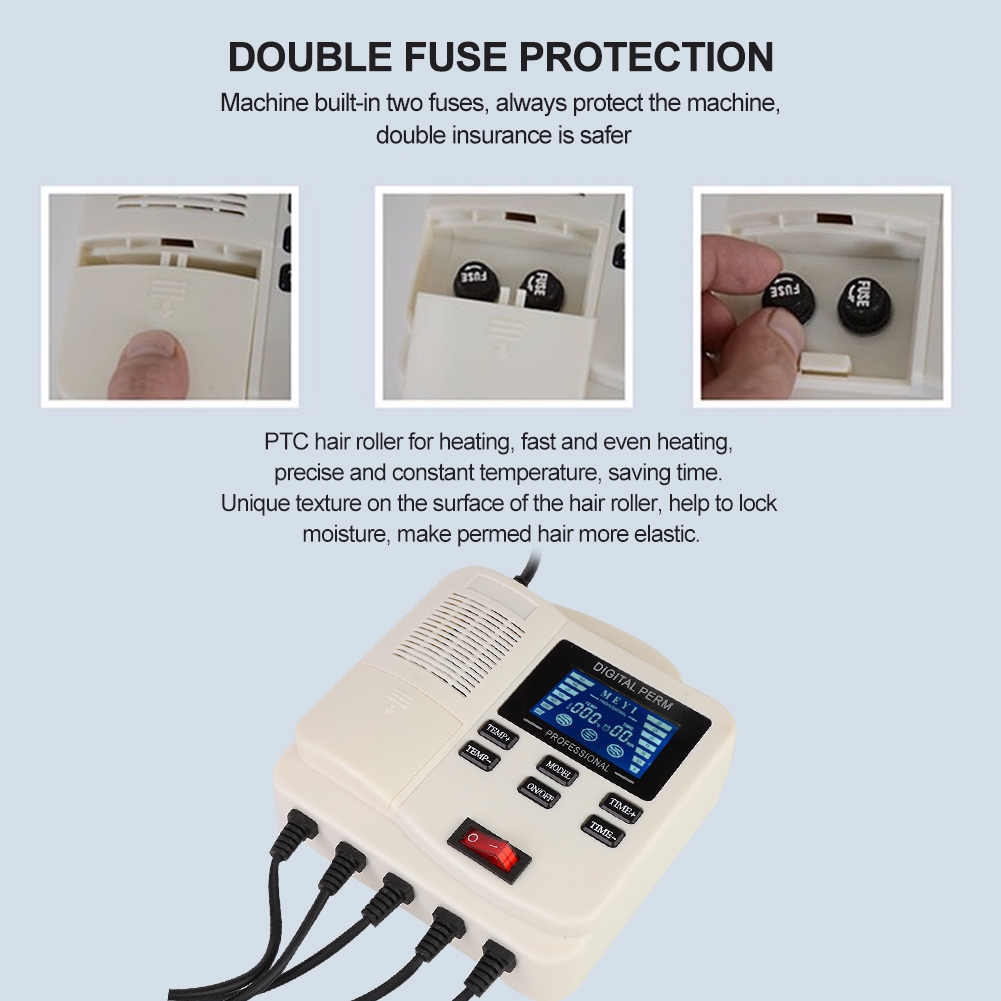 Meyishop Topsale Small Portable Digital Ptc Heating Hair Perm