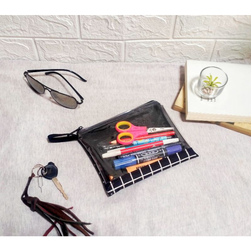 

Tempat Pensil/Dompet/Wadah Obat/Pouch Transparan|Anti Air