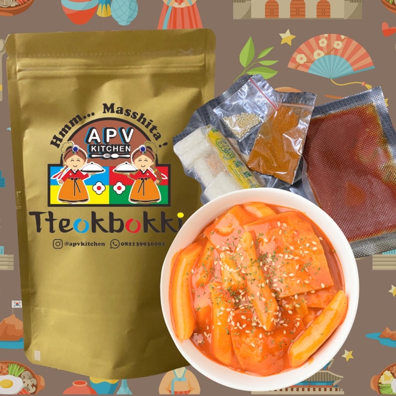 

Tteokbokki Odeng Instant Halal APV Kitchen 180gr