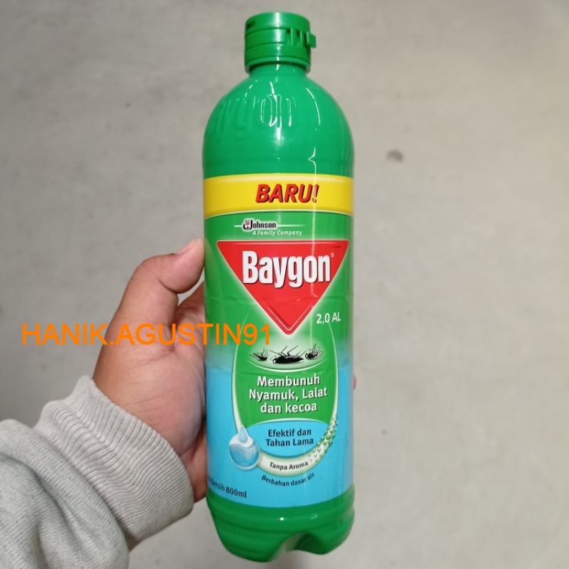 Baygon Cair Refill Isi Ulang 800 Ml Tanpa Aroma