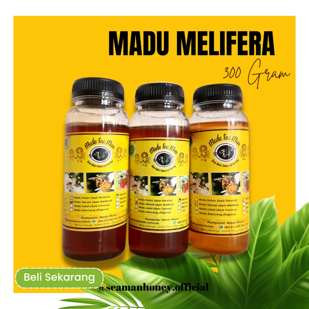 

❤Seaman Honey❤ Madu Melifera 300 gram