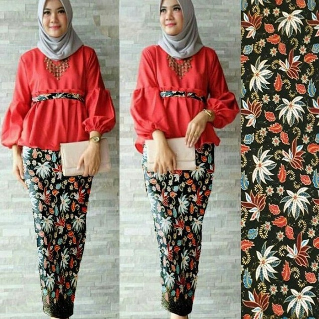 SET BATIK PRADA (ATASAN + ROK)