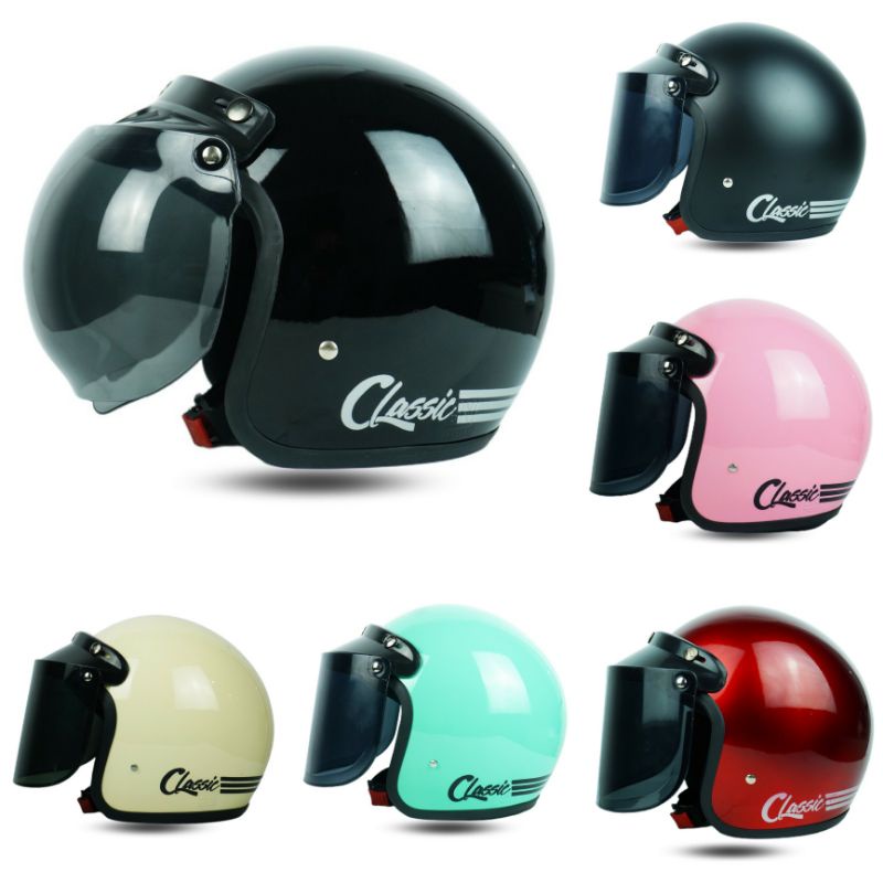 Helm bogo classic polos (ORIGINAL)
