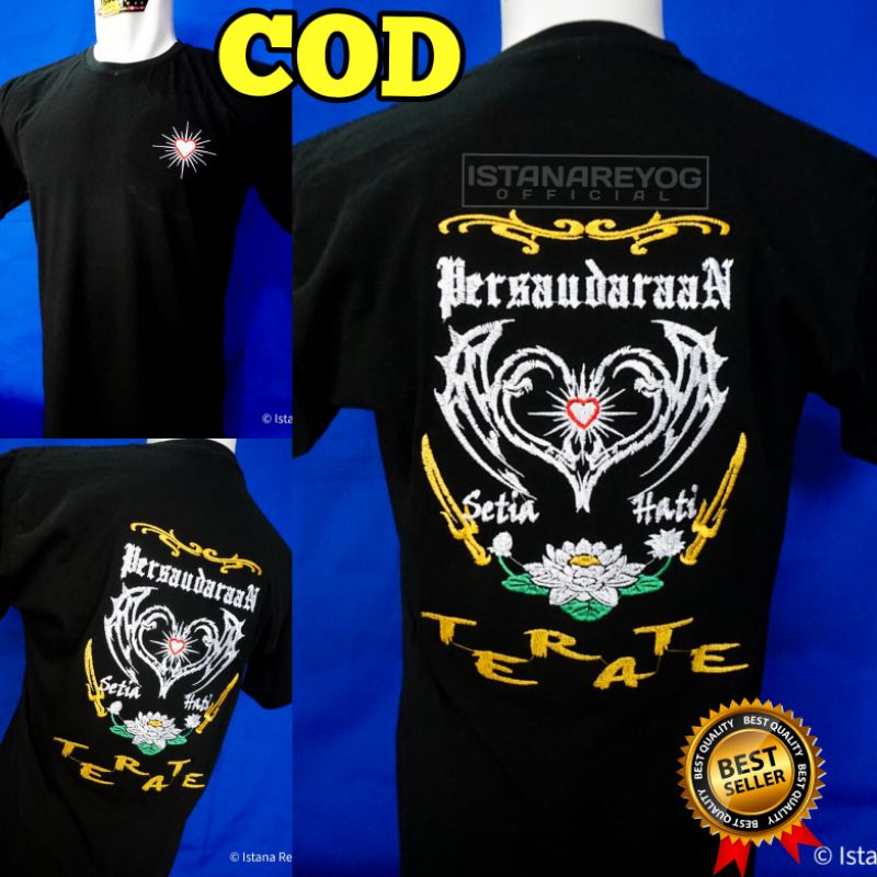 KAOS PSHT BORDIR 005 / JEMPER PSHT / SETYA HATI TERATE / SAKRAL WARGA PSHT / KAOS WARGA PSHT / KAOS JEMPER SETUA HATI / KAOS TERATE