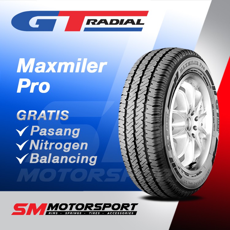 Ban Mobil GT Radial Maxmiler Pro 195 R14C 14