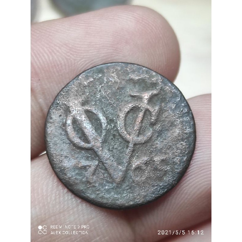 koin voc zeeland 1 duit 1765