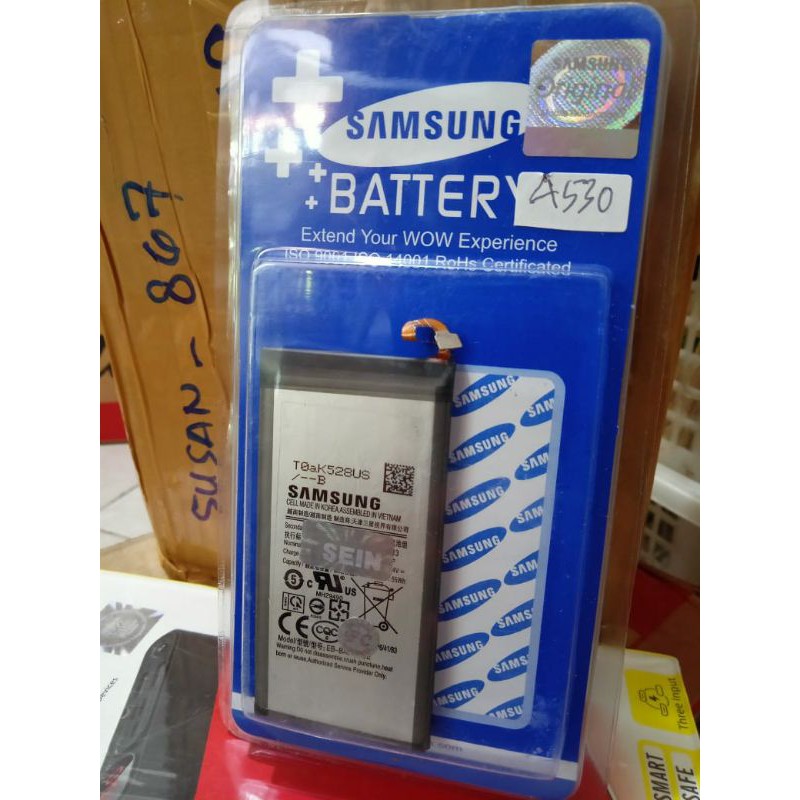 baterai batre battery  samsung a530 a 530 a82018 a8 2018 original fc