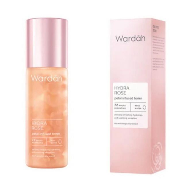 WARDAH Hydra ROse Petal Infused Toner 100ML [PRELOVED 90%]