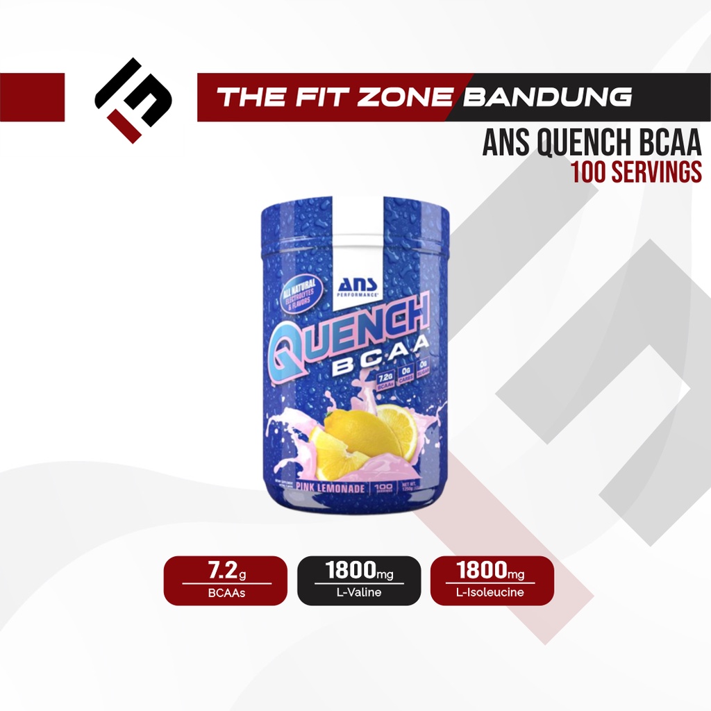 ANS Performance Quench Bcaa 100 Servings 1250 Grams Bcaa Powder BPOM