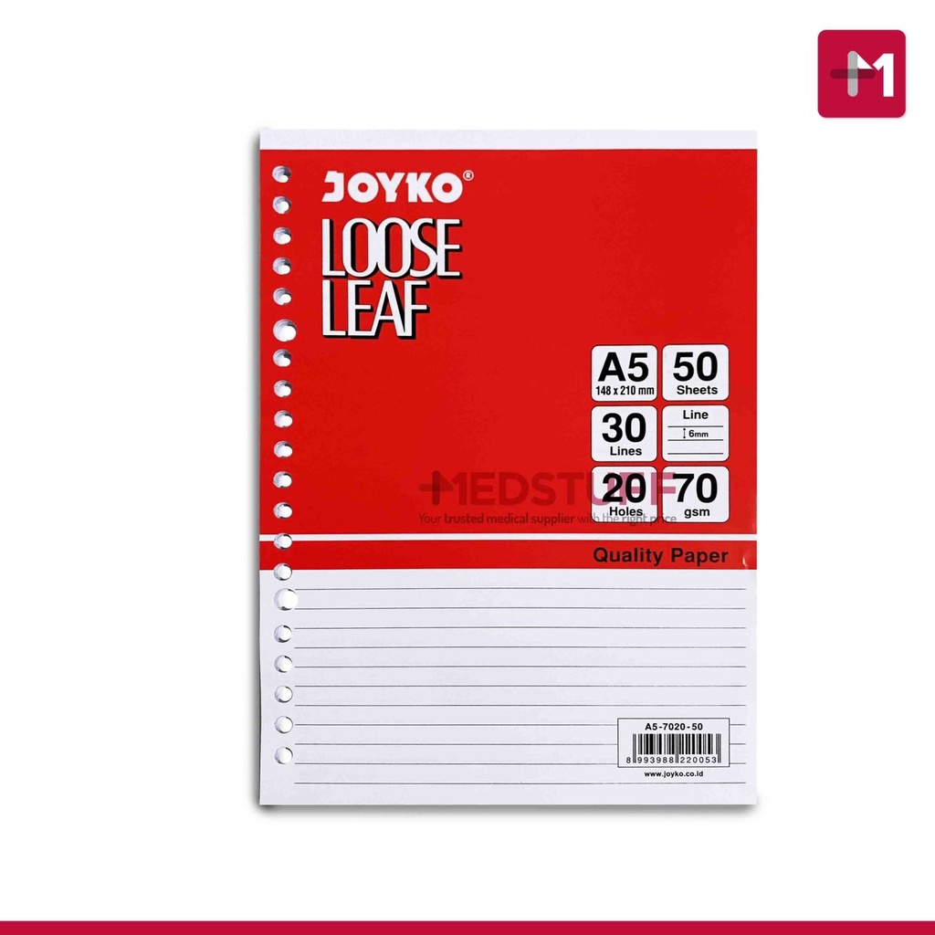

Loose Leaf Isi Kertas Binder Joyko